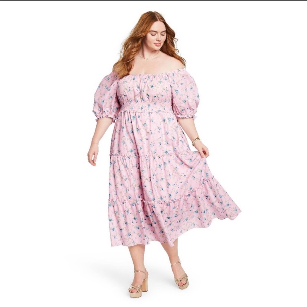 Pink floral LoveShackFancy x Target